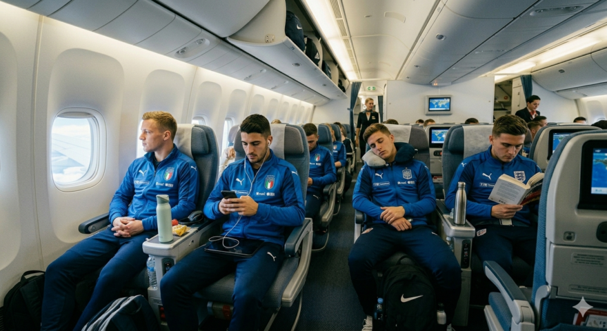 Sportisti putuju avionom na takmičenje